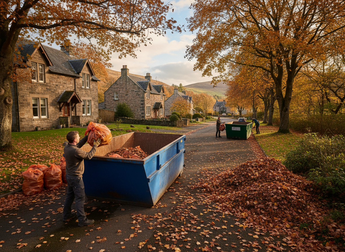 How to Choose Rolloff Dumpster Rentals for Highlands Fall Leaf Cleanup