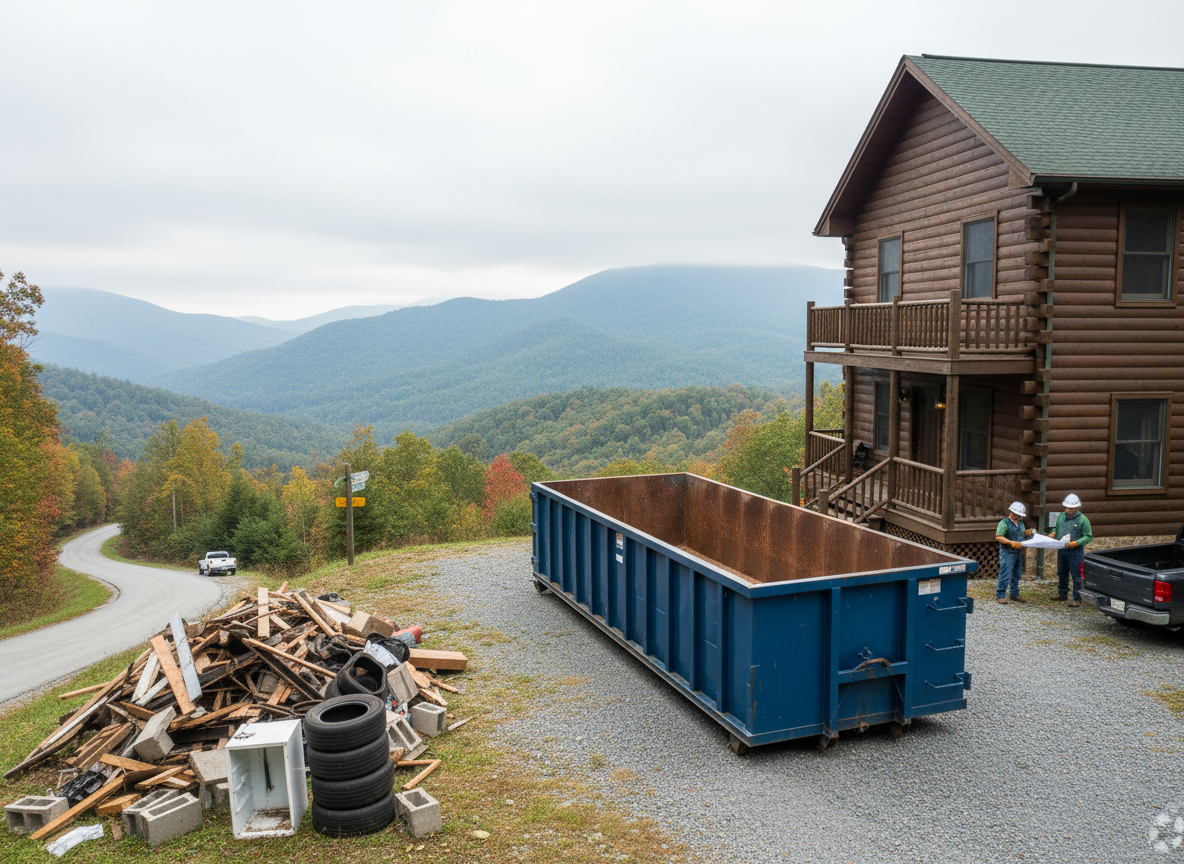 What Affects Pricing for Rolloff Dumpster Rentals in the NC Mountains