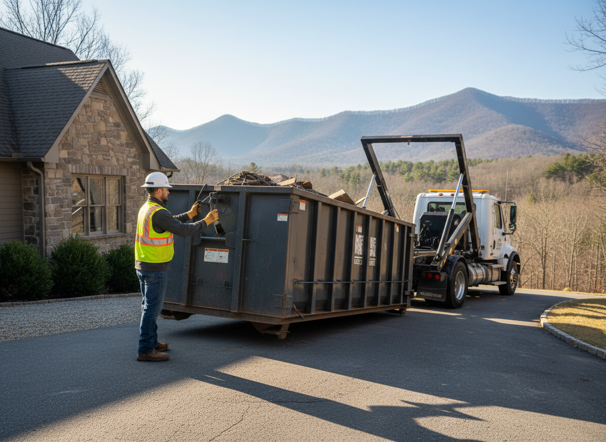 Construction Dumpster Rental in Highlands