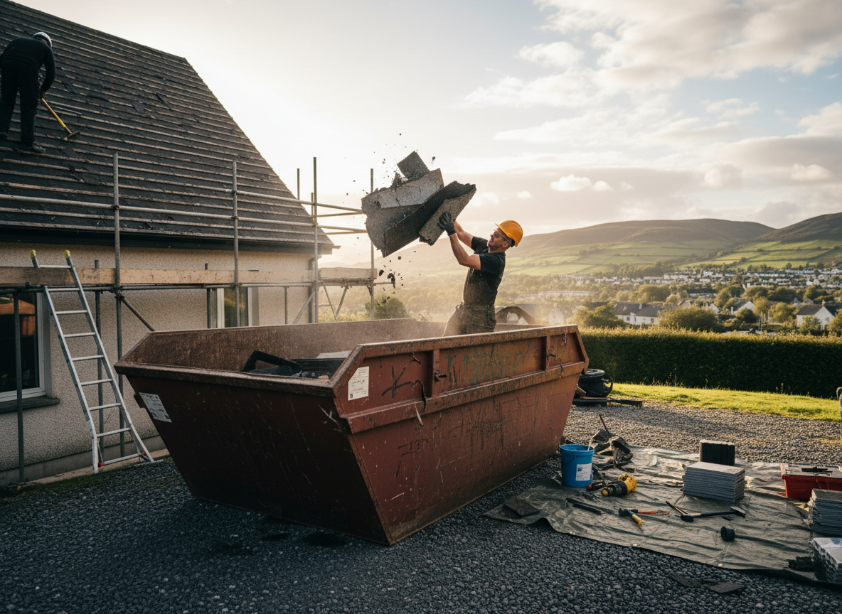 Roofing Dumpster Rental in Highlands